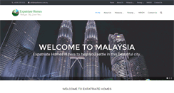 Desktop Screenshot of expathomes.com.my
